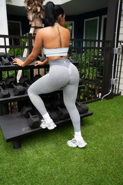 Gray Cobra Flex Leggings